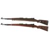 Image 2 : Collector's Lot of Two Nazi Germany K98 Bolt Action Military Rifles -A) J. P. Sauer "ce/42" Marked K