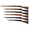 Image 2 : Six World War II Japanese Bolt Action Long Arms -A) Kokura Type 38 Rifle