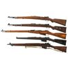 Image 2 : Four Military Bolt Action Rifles and One Carbine -A) Yugoslavian Model 24/47 Rifle