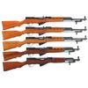 Image 1 : Five Chinese SKS Semi-Automatic Long Guns -A) Chinese SKS Rifle