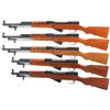 Image 2 : Five Chinese SKS Semi-Automatic Long Guns -A) Chinese SKS Rifle