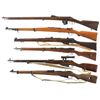 Image 2 : Six Military Bolt Action Rifles -A) Dutch P. Stevens Beaumont Rifle with Bayonet
