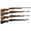 Image 1 : Four Sporting Rifles -A) Remington Model 591M Bolt Action Rifle