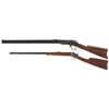 Image 2 : Two Uberti Rifles -A) Uberti Model 1860 Iron Frame Henry Lever Action Rifle