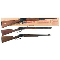 Three Lever Action Long Guns -A) Marlin Model 1894CL Classic Rifle with Box