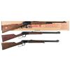 Image 1 : Three Lever Action Long Guns -A) Marlin Model 1894CL Classic Rifle with Box