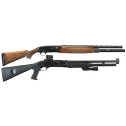 Two Semi-Automatic Shotguns -A) Browning Gold Hunter Shotgun