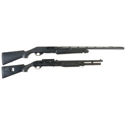Two Benelli Shotguns -A) Benelli Nova Model Slide Action Shotgun