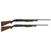 Image 1 : Two Winchester Model 12 Slide Action Shotguns -A) Winchester Model 12 Shotgun