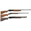 Image 1 : Three Shotguns -A) Winchester Model 1911 Semi-Automatic Shotgun