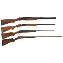 Four Shotguns -A) Baikal Model IZH 27 Over/Under Shotgun