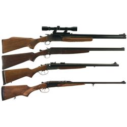 Four Long Guns -A) Savage Model 24V Series D Over/Under Rifle/Shotgun