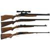 Image 1 : Four Long Guns -A) Savage Model 24V Series D Over/Under Rifle/Shotgun