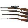 Image 2 : Four Long Guns -A) Savage Model 24V Series D Over/Under Rifle/Shotgun