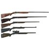 Image 1 : Collector's Lot of Five Single Shot Shotguns -A) Winchester Model 37A Shotgun