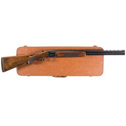 Belgian Browning Superposed Skeet Shotgun with Case and Subgauge Tubes