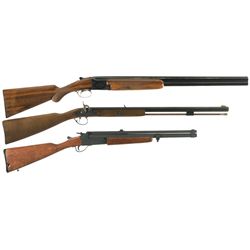 Three Long Guns -A) Belgian Browning Superposed Shotgun