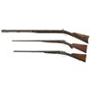 Image 2 : Three Long Guns -A) Unmarked Contemporary Kentucky Long Rifle