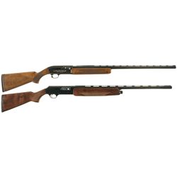 Two Browning Semi-Automatic Shotguns -A) Belgian Browning Twelvette Shotgun