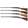 Image 2 : Collector's Lot of Four Side by Side European Shotguns -A) Engraved Armas Asken Shotgun