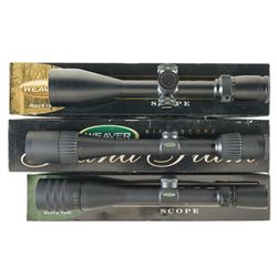 Three Boxed Weaver Scopes