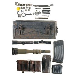 Collector's Lot of German Scopes and Rifle Parts