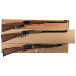 Three Boxed Marlin Lever Action Rifles -A) Marlin Model Golden 39AS Rifle
