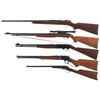 Image 2 : Five Long Guns and Two Semi-Automatic Pistols -A) Winchester Model 67A Bolt Action Rifle