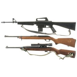 Three Semi-Automatic Long Guns -A) Liberty Armalike/Squires Bingham M-16 Rifle