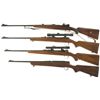 Image 2 : Four Bolt Action Rifles -A) Mauser Sporting Rifle