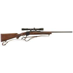 Ruger No. 1 Falling Block Rifle with Scope