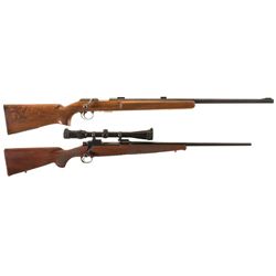 Two Bolt Action Rifles -A) Remington Model 37 Rangemaster Rifle