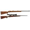 Image 1 : Two Bolt Action Rifles -A) Remington Model 37 Rangemaster Rifle
