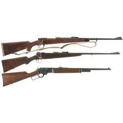 Three Sporting Rifles -A) Interarms Mark X Whitworth Express Bolt Action Rifle