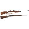 Image 1 : Two U.S. Bolt Action Rifles -A) U.S. Remington Model 1917 Rifle