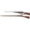 Image 2 : Two Rifles -A) Ross Model 1910 Straight Pull Sporter Rifle with Sling