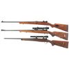 Image 2 : Collector's Lot of Three Custom Bolt Action Rifles -A) 1933 Dated Mauser Banner K98 Rifle