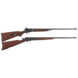 Collector's Lot of Two Semi-Automatic .22 Caliber Rifles -A) Winchester Model 63 Rifle