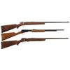 Image 1 : Three Winchester Rifles -A) Winchester Model 67 Bolt Action Rifle
