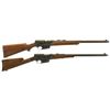 Image 1 : Collector's Lot of Two Remington Semi-Automatic Rifles -A) Remington Model 81 Woodsmaster Rifle