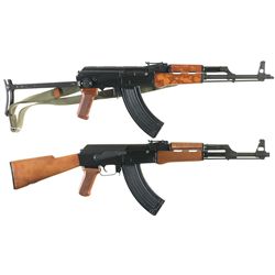 Two Firing Line Inc. MLS 99 Semi-Automatic Rifles -A) Firing Line MLS 99 Rifle with Case and Four Ex