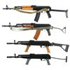Image 2 : Four AK-47 Style Semi-Automatic Rifles -A) DC Industries Model NDS-Y556 Rifle with Sling