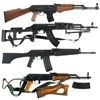 Image 1 : Four AK-47 Style Semi-Automatic Rifles -A) Arms Corp. of The Philippines Model AK 47/22 Rifle