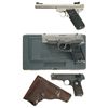 Image 1 : Three Semi-Automatic Pistols -A) Ruger Mark II Target Pistol