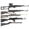 Image 1 : Five Long Guns -A) Russian SKS Semi-Automatic Carbine with Truglo Red Dot Sight