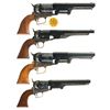 Image 2 : Collector's Lot of Four Colt Black Powder Series Percussion Revolvers -A) Colt First Model Dragoon R