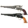 Image 3 : Four Hand Guns -A) Reproduction Tower Marked Flintlock Pistol