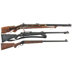 Three Rifles -A) Traditions Percussion Rifle