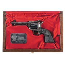 Cased Colt New Frontier John Wayne "The Duke" Commemorative Single Action Revolver