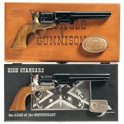 Two Cased High Standard Commemorative Percussion Revolvers -A) High Standard Griswold & Gunnison Rev